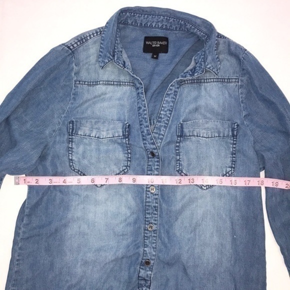 Walter Baker Chambray Dress - Picture 4 of 8